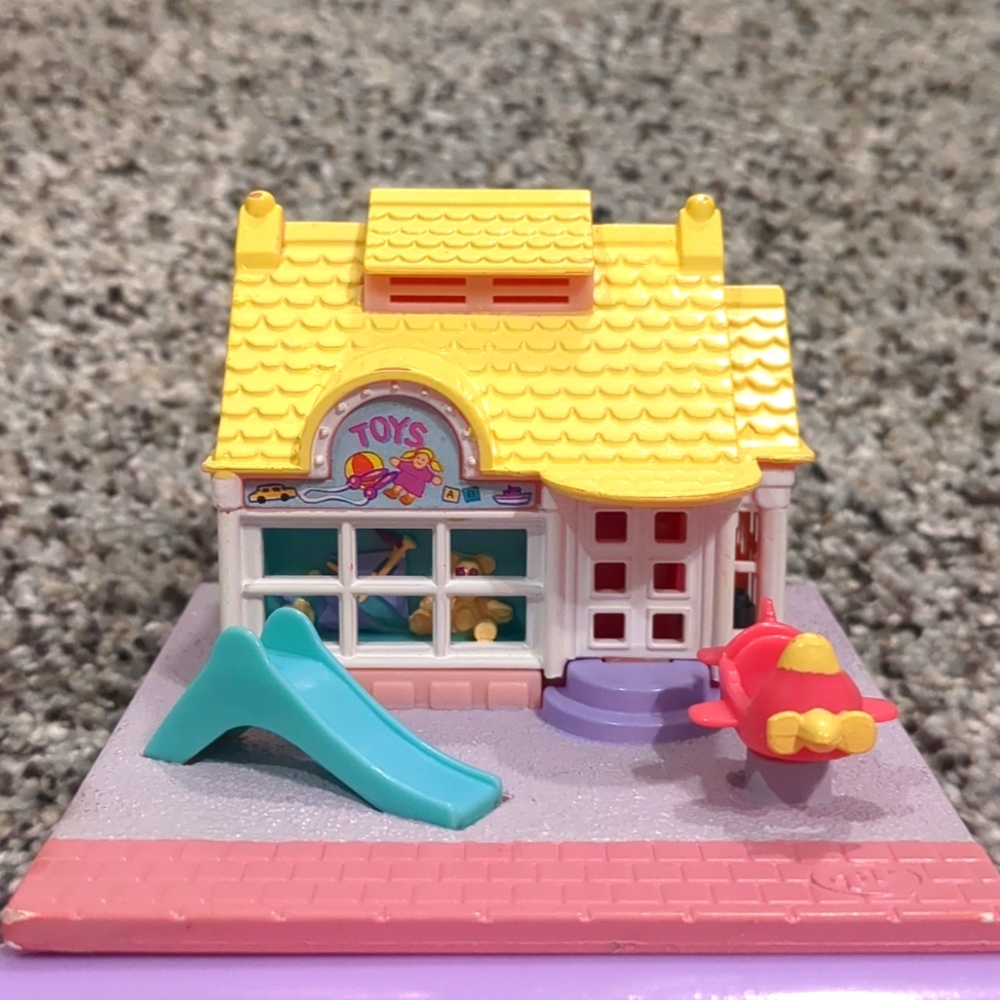 Vintage Blue Bird Toy Shop